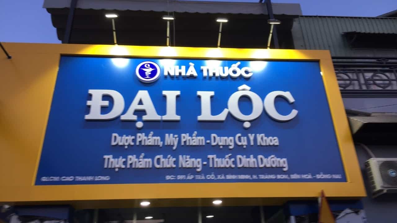 Thi Công Bảng Hiệu Chữ Nổi Alu